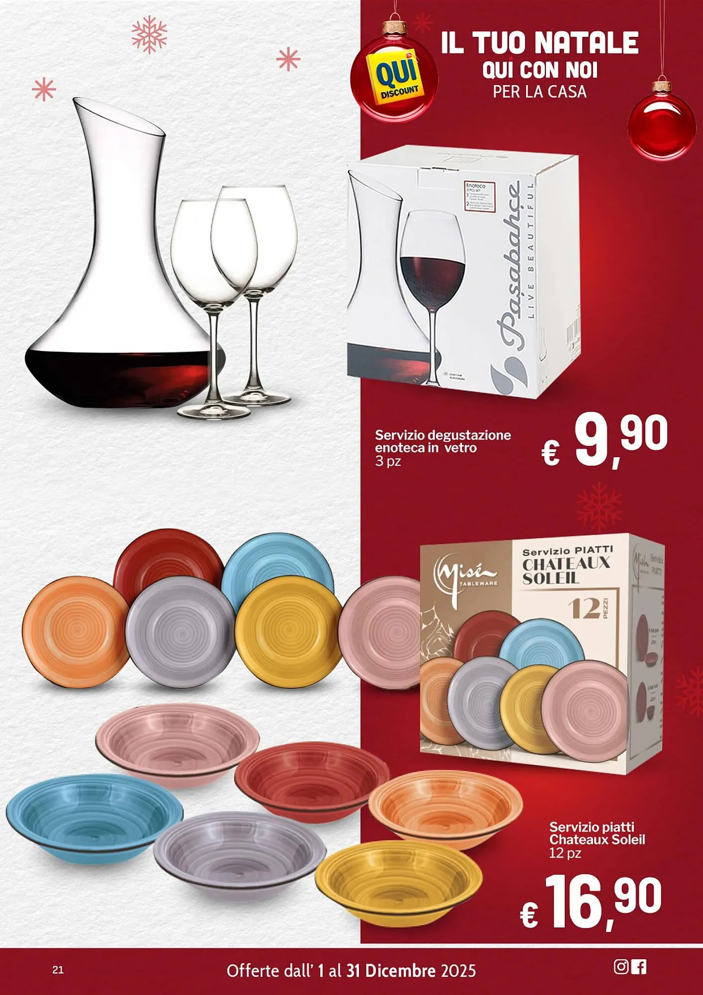 Volantino Qui Discount da 2 dicembre a 31 dicembre di 2025 - Pagina del volantino 21