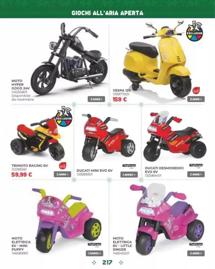 Catalogo di natale 2024! da 19 novembre a 24 dicembre di 2024 - Pagina del volantino 219