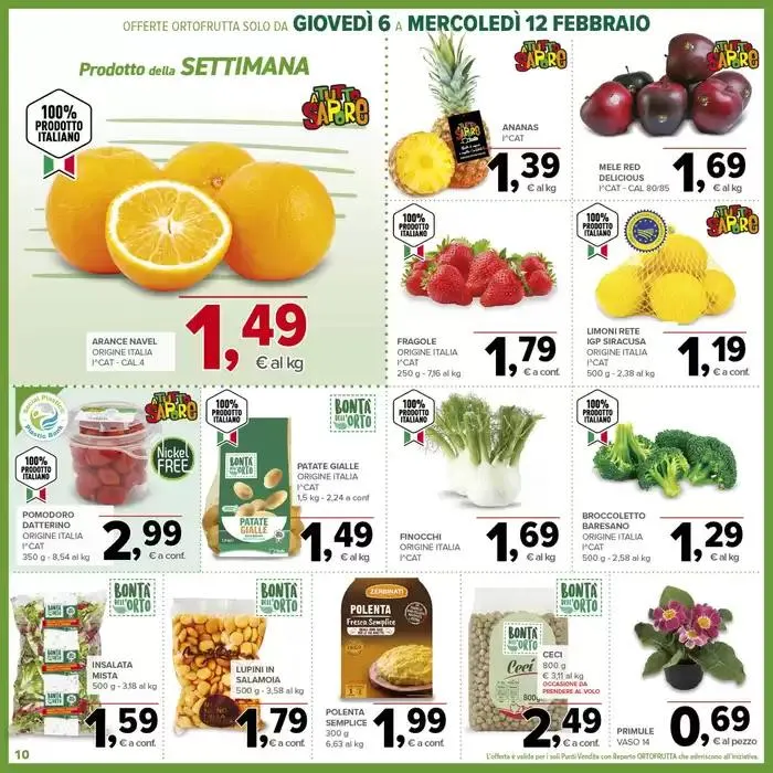 3x2 da 6 febbraio a 16 febbraio di 2025 - Pagina del volantino 10