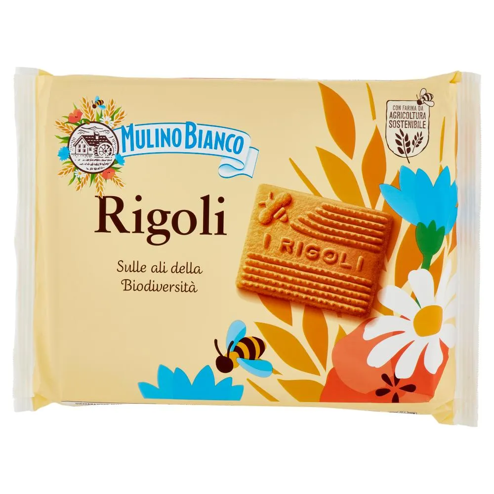 Mulino Bianco Rigoli Biscotti con Miele Millefiori Italiano 800g
