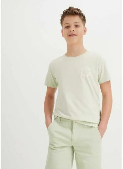 T-shirt con cotone biologico