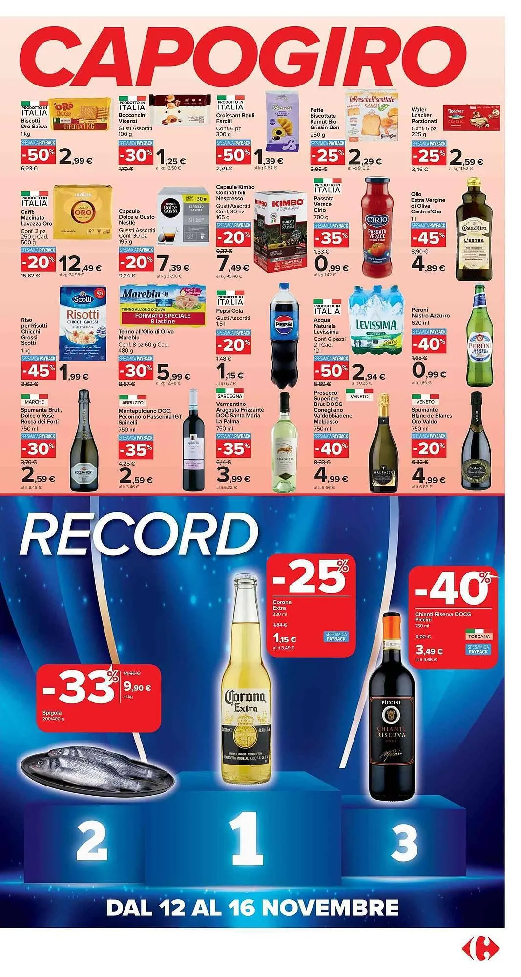 Volantino Carrefour Market da 4 novembre a 16 novembre di 2025 - Pagina del volantino 3