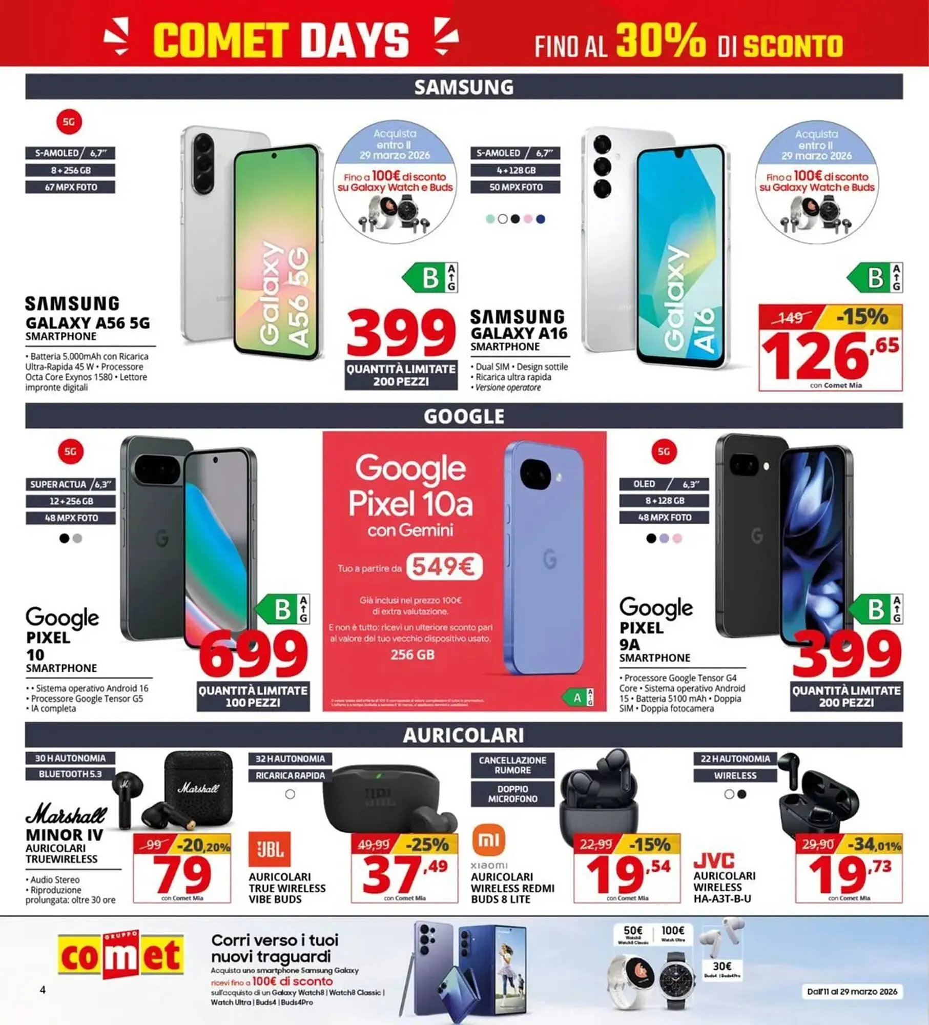 Volantino Comet da 19 marzo a 8 aprile di 2026 - Pagina del volantino 4
