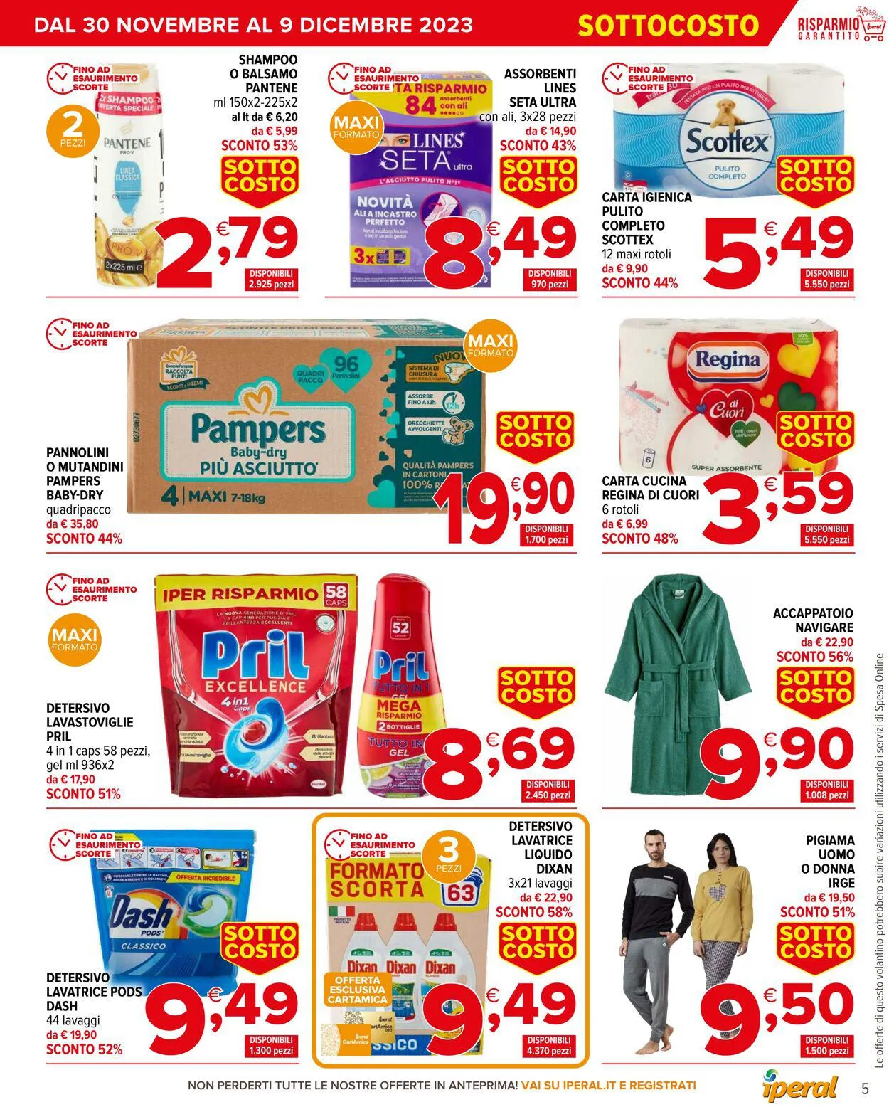 Iperal Volantino attuale da 30 novembre a 14 dicembre di 2023 - Pagina del volantino 5