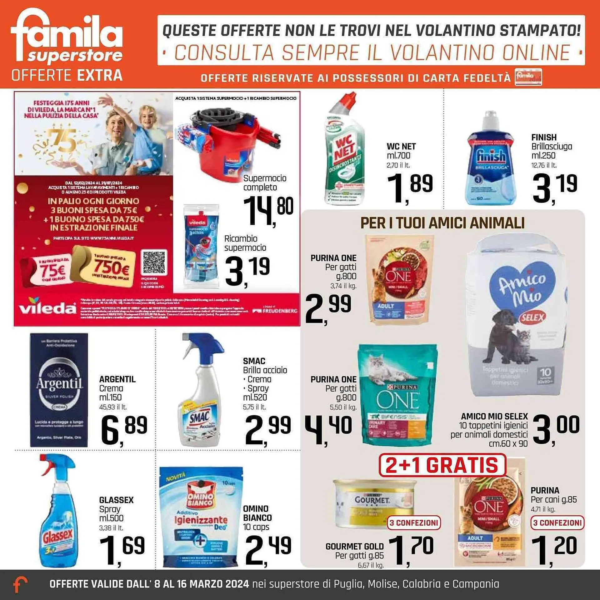Volantino Famila Superstore da 8 marzo a 16 marzo di 2024 - Pagina del volantino 29