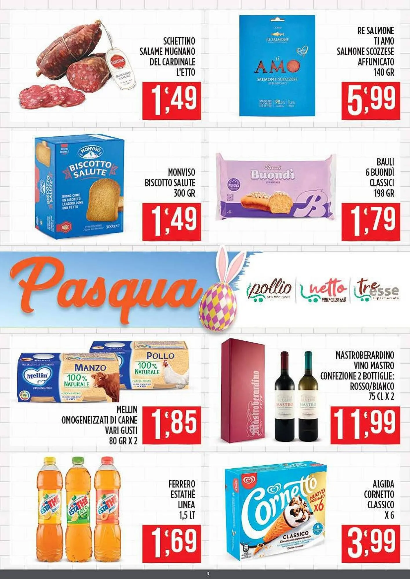 Volantino Supermercato Pollio da 7 aprile a 21 aprile di 2025 - Pagina del volantino 3
