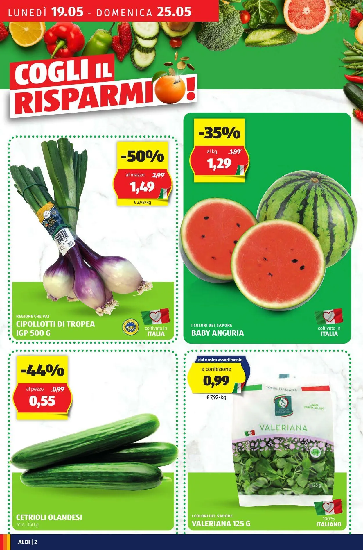 Aldi Volantino attuale da 19 maggio a 25 maggio di 2025 - Pagina del volantino 2
