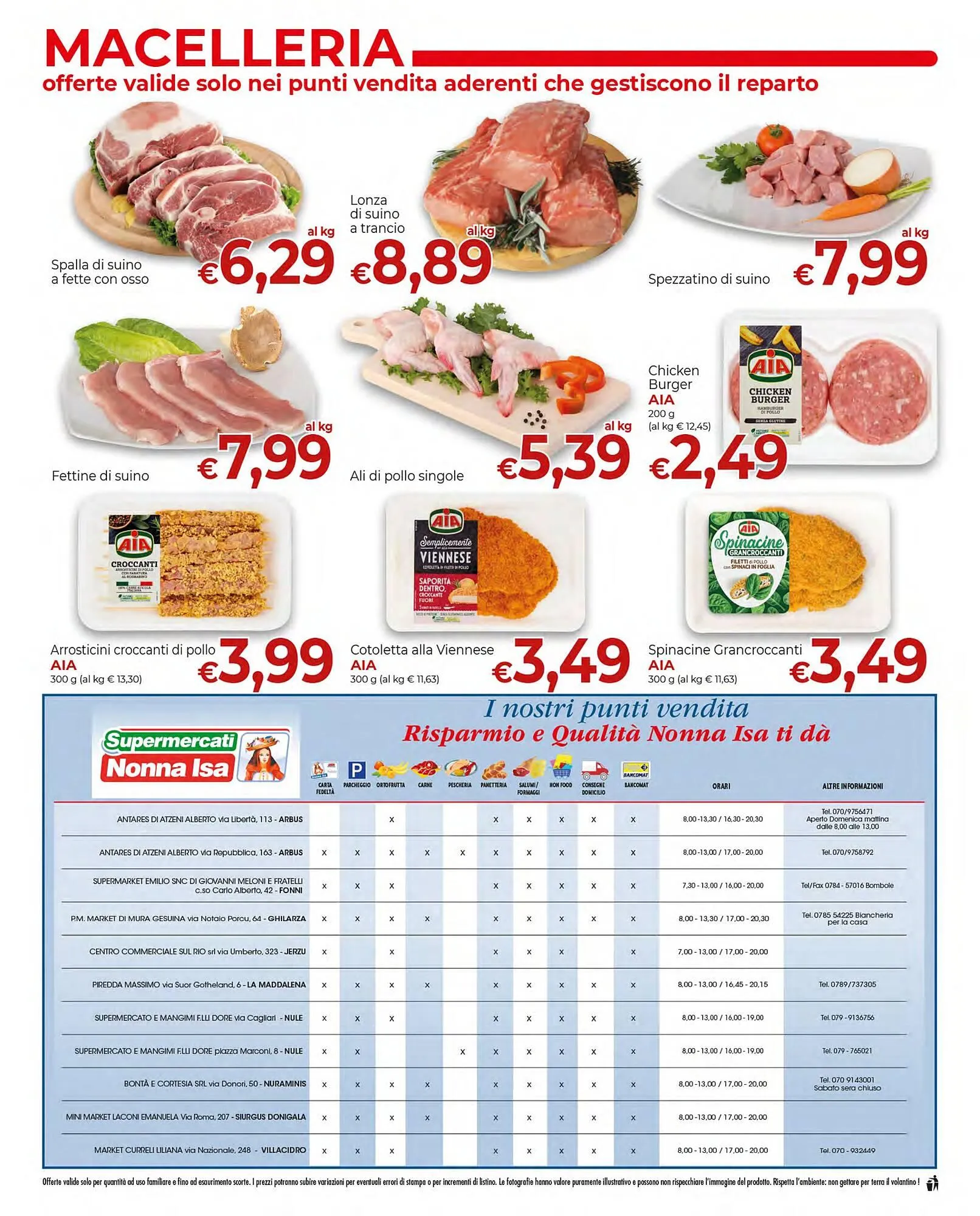 Volantino Supermercati Nonna Isa da 26 agosto a 7 settembre di 2025 - Pagina del volantino 12