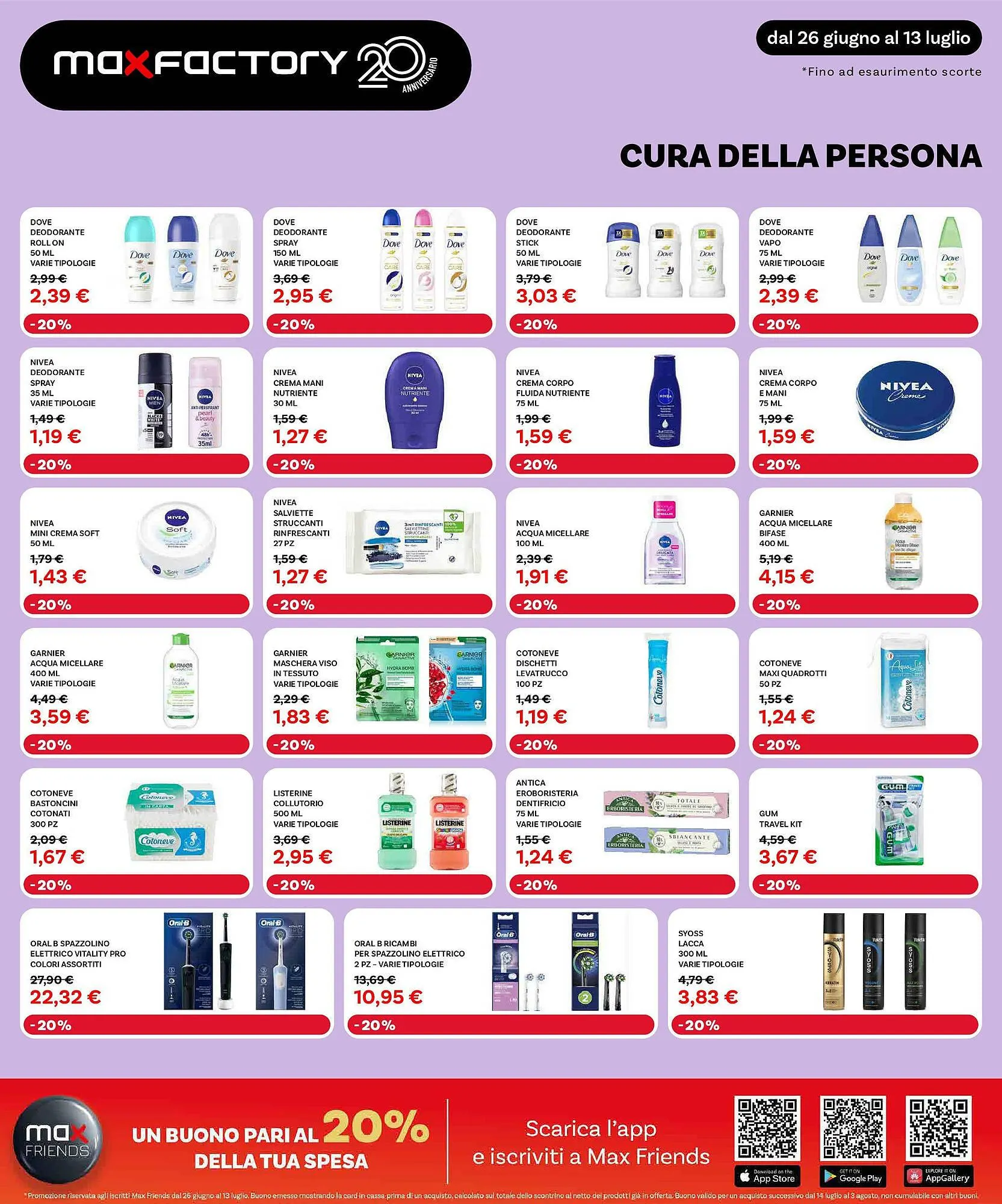 Volantino Max Factory da 25 giugno a 11 luglio di 2025 - Pagina del volantino 22