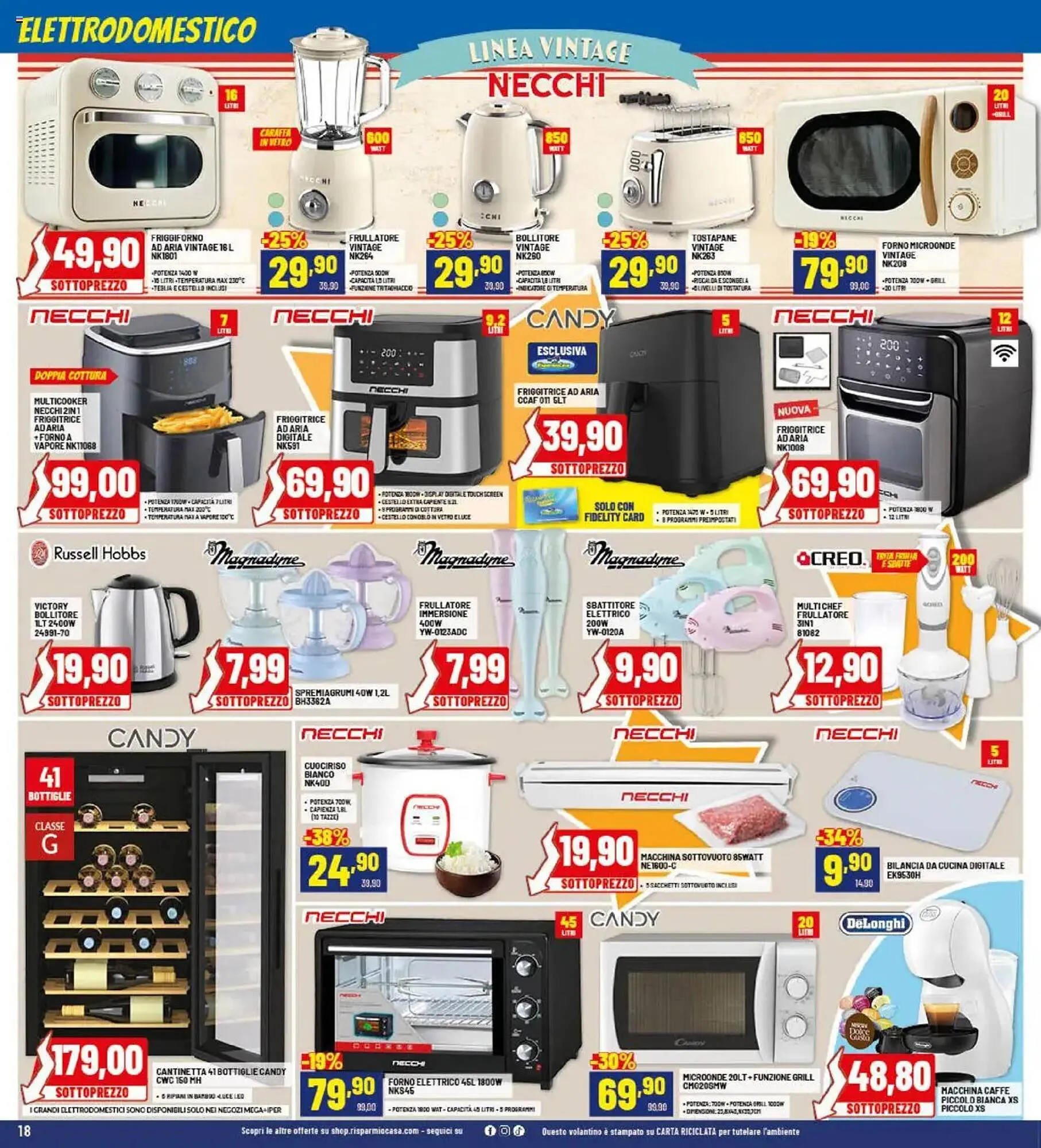 Volantino Risparmio Casa da 25 settembre a 12 ottobre di 2025 - Pagina del volantino 18