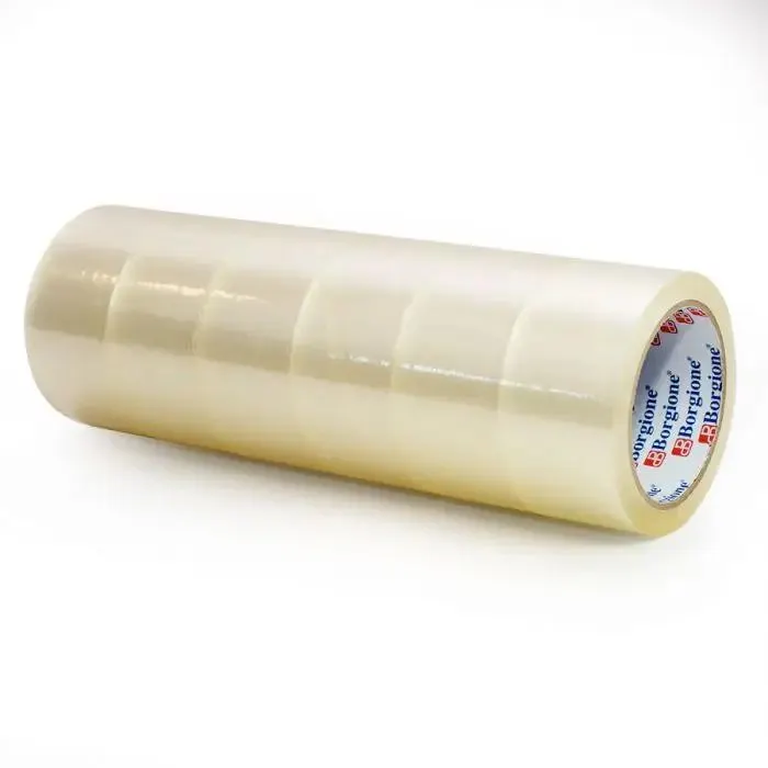 6 nastri adesivi trasparenti borgione - m 66x5 cm h