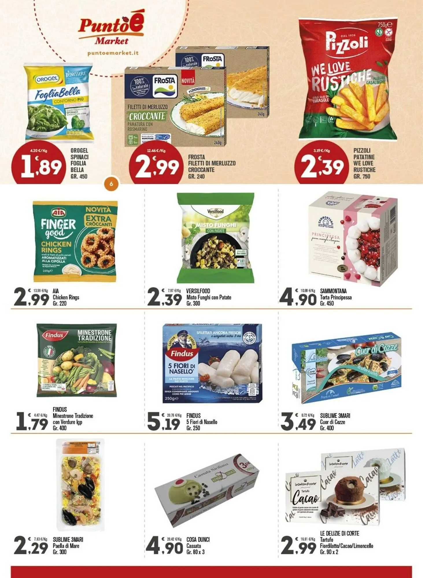 Volantino Punto é market da 24 novembre a 7 dicembre di 2025 - Pagina del volantino 6