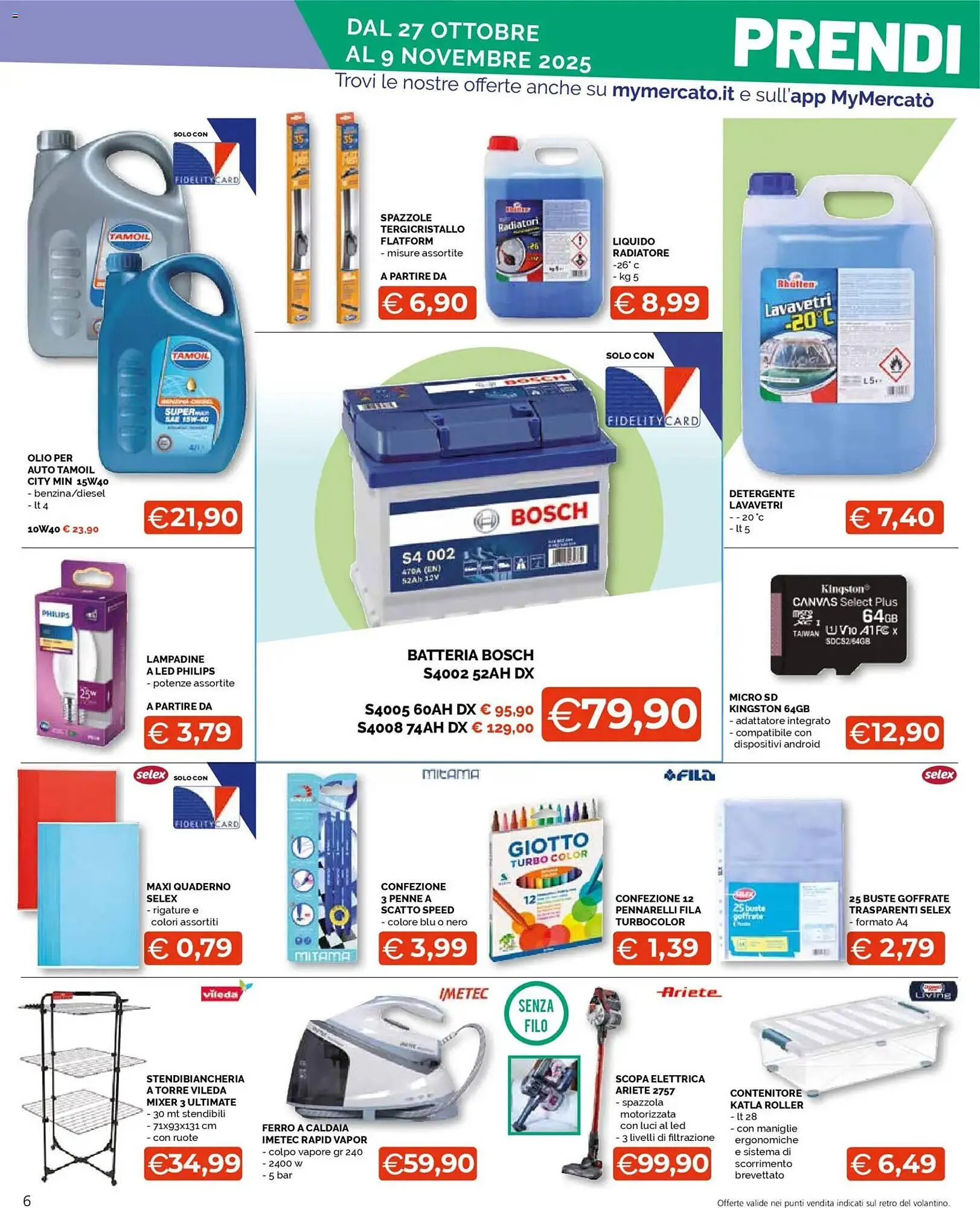 Volantino Mercatò Big da 27 ottobre a 9 novembre di 2025 - Pagina del volantino 6