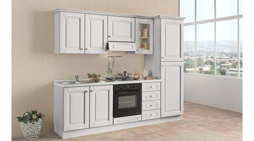 Adele cucina 263 cm colore bianco