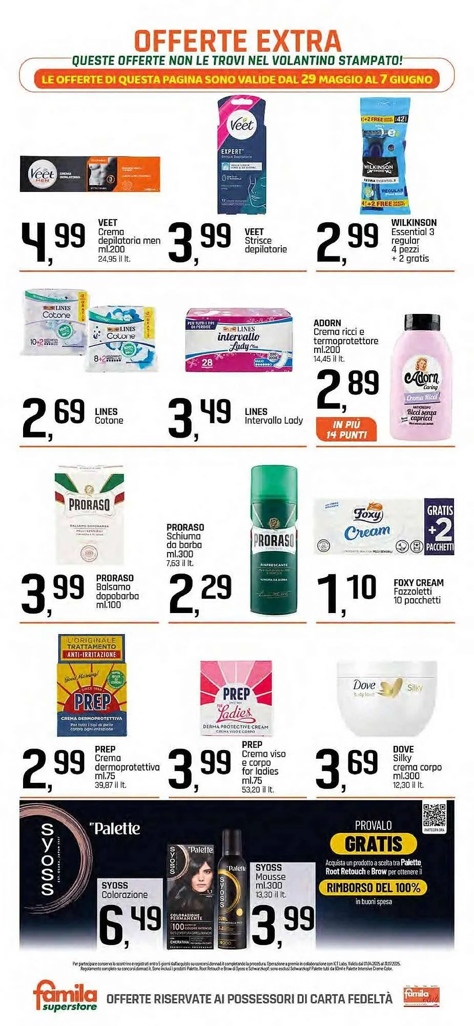Volantino Famila Superstore da 29 maggio a 7 giugno di 2025 - Pagina del volantino 25