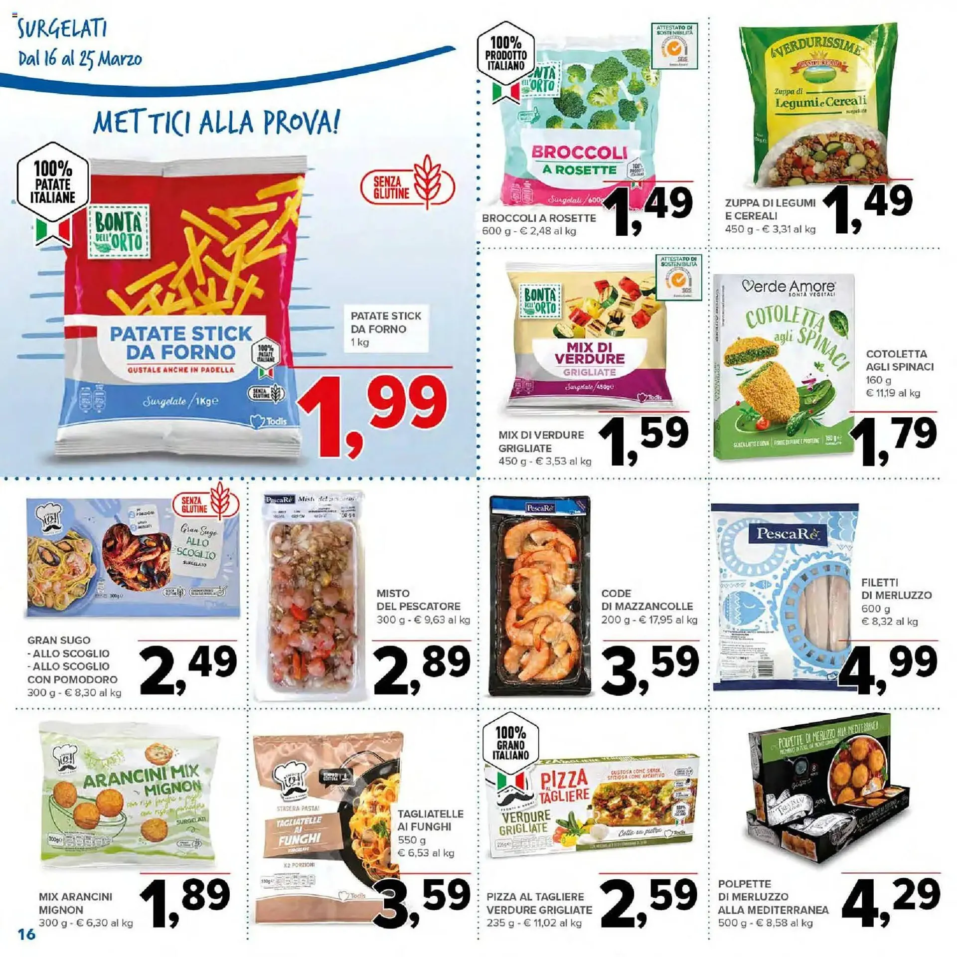 Volantino Todis da 16 marzo a 25 marzo di 2026 - Pagina del volantino 16