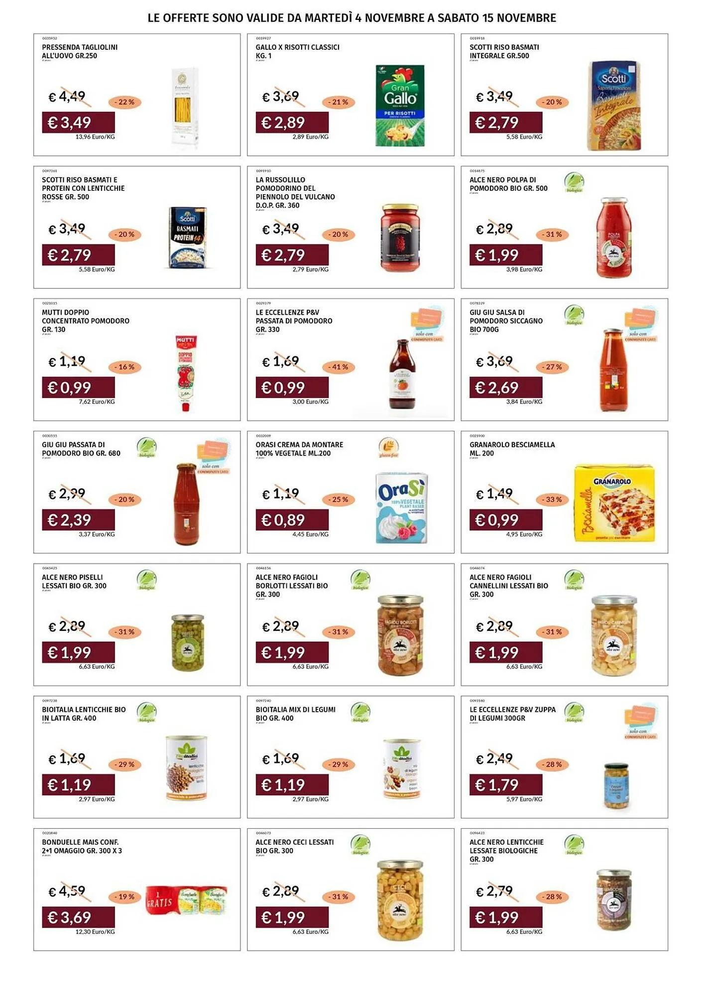 Volantino Prezzemolo e Vitale da 4 novembre a 15 novembre di 2025 - Pagina del volantino 21