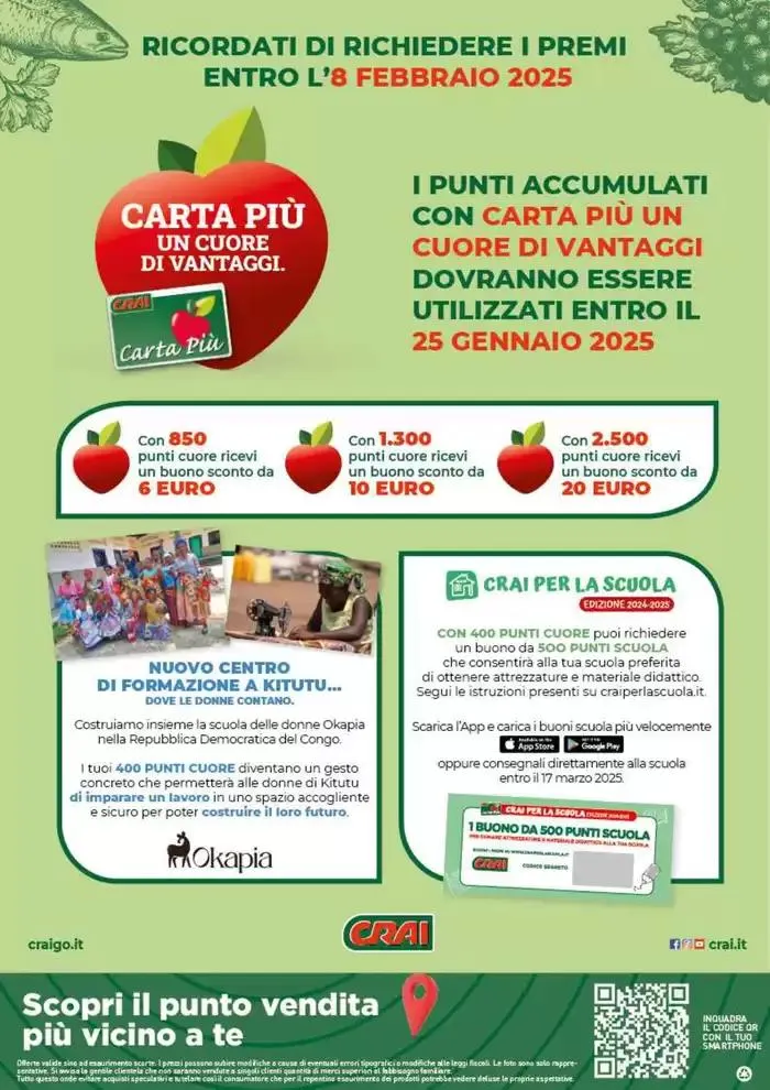 Cuor di Crai da 9 gennaio a 21 gennaio di 2025 - Pagina del volantino 8