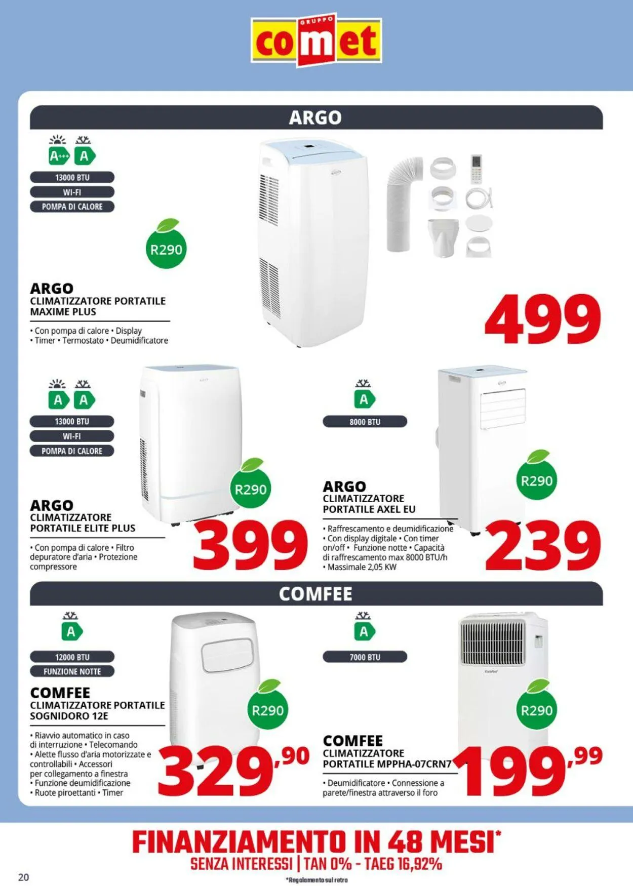 Comet Volantino attuale da 15 luglio a 20 luglio di 2025 - Pagina del volantino 20