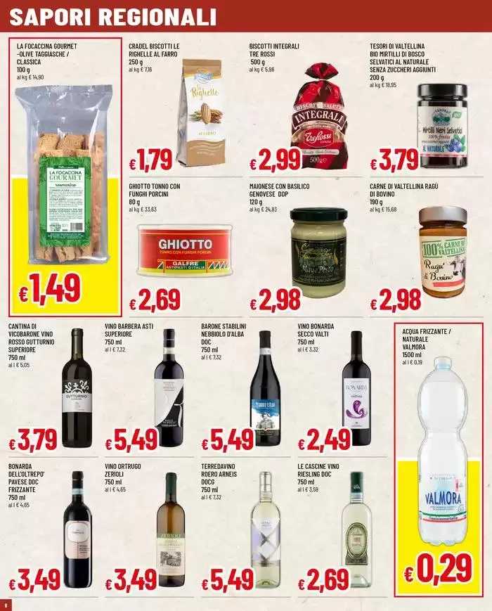 GRANDI MARCHE A PICCOLI PREZZI da 22 aprile a 7 maggio di 2025 - Pagina del volantino 8
