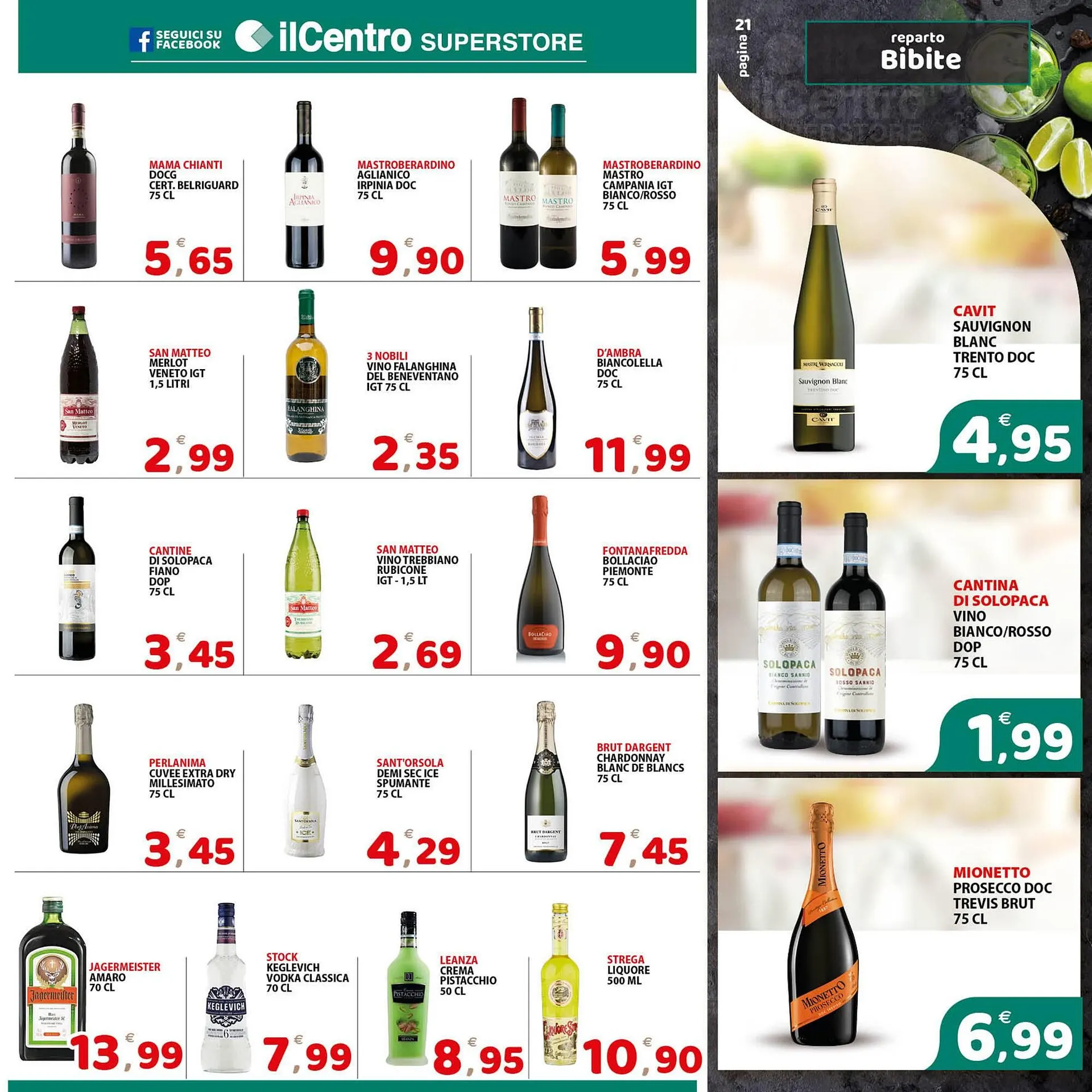 Volantino Il Centro Superstore da 6 agosto a 19 agosto di 2025 - Pagina del volantino 21