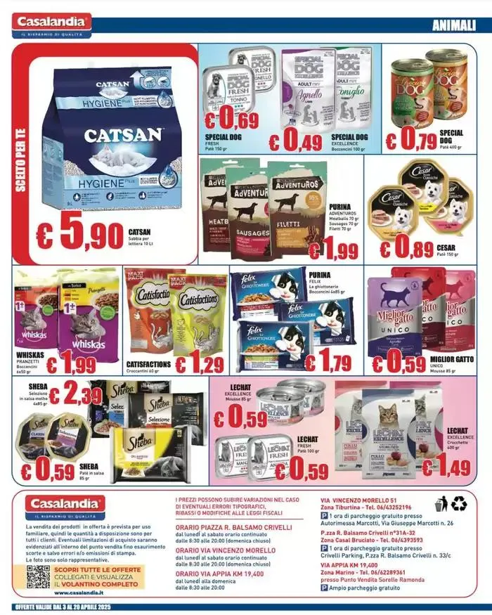 Pasqua con chi vuoi ma il risparmio solo da noi da 3 aprile a 20 aprile di 2025 - Pagina del volantino 16