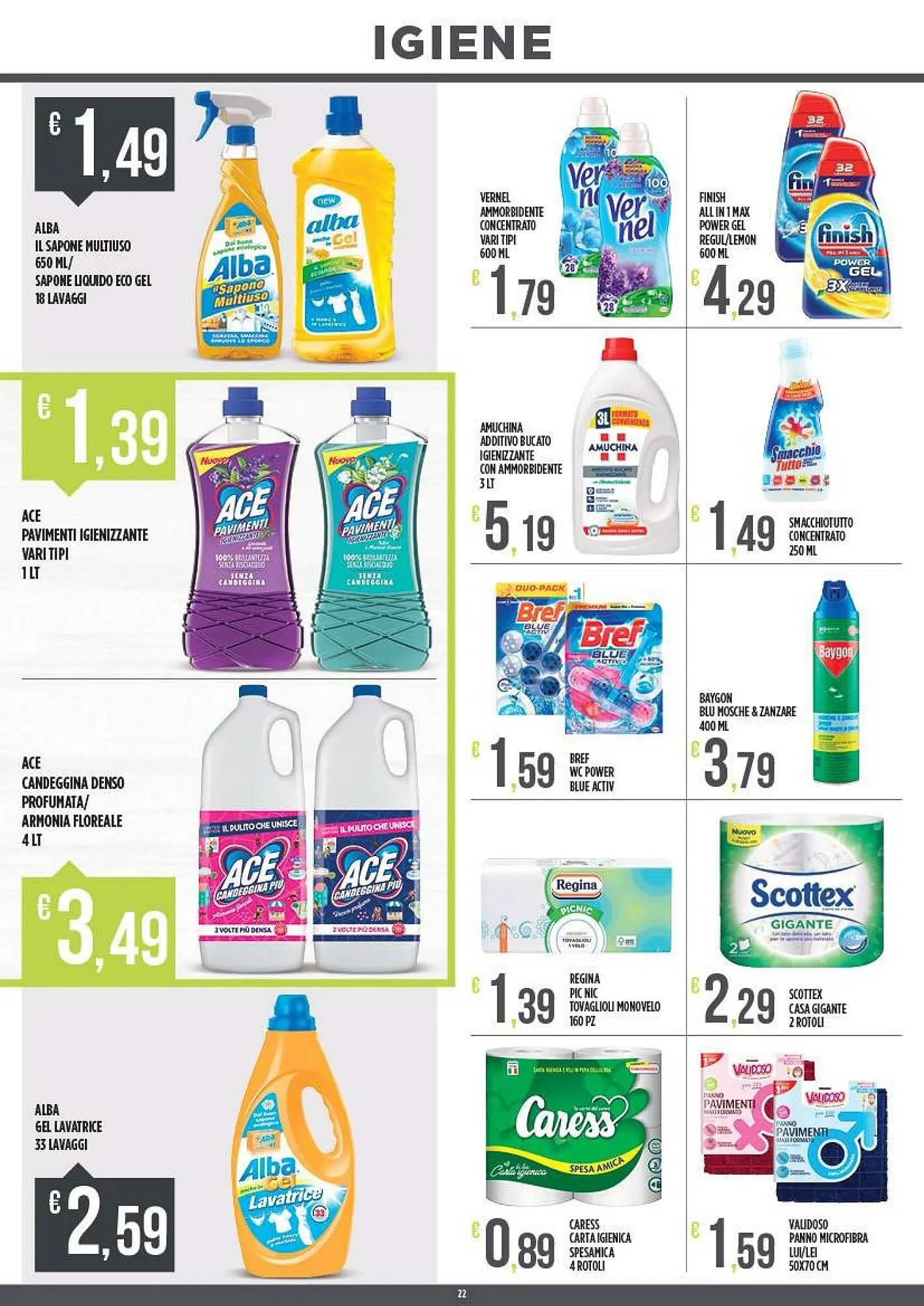 Volantino Supermercato Pollio da 19 maggio a 1 giugno di 2025 - Pagina del volantino 22