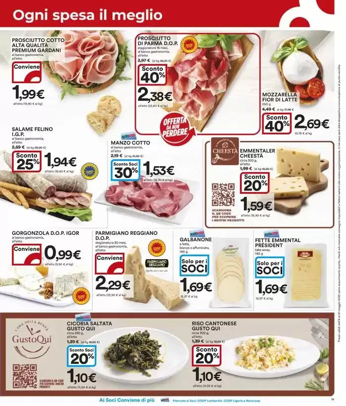 Grandi marche 30% 40% 50% da 8 maggio a 21 maggio di 2025 - Pagina del volantino 19