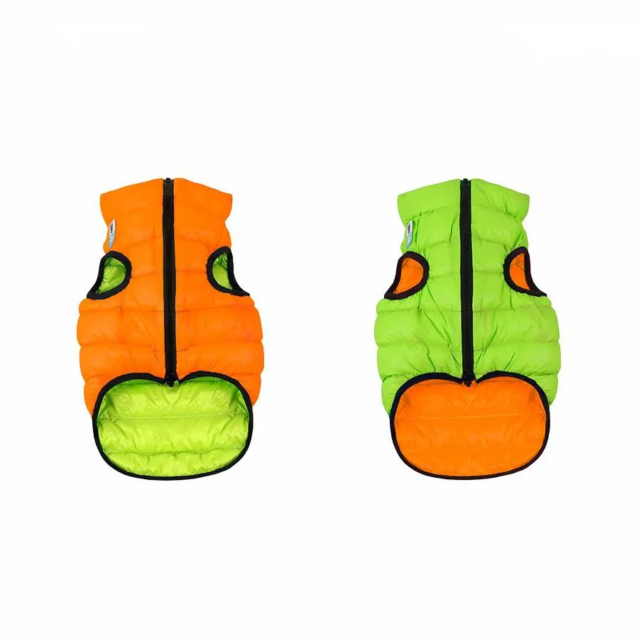 Airyvest cappottino cane arancione verde