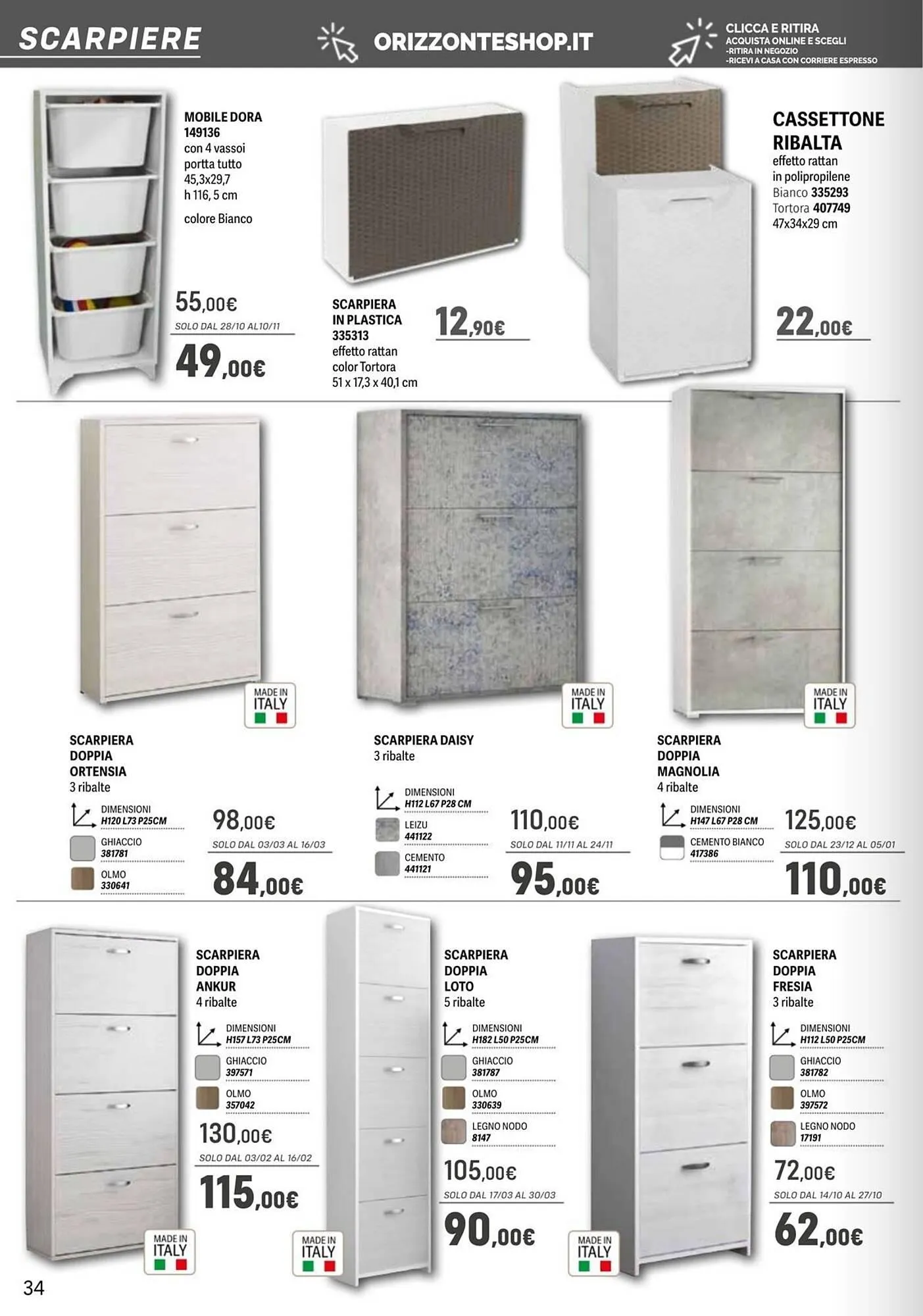 Volantino Orizzonte da 11 febbraio a 30 aprile di 2025 - Pagina del volantino 34