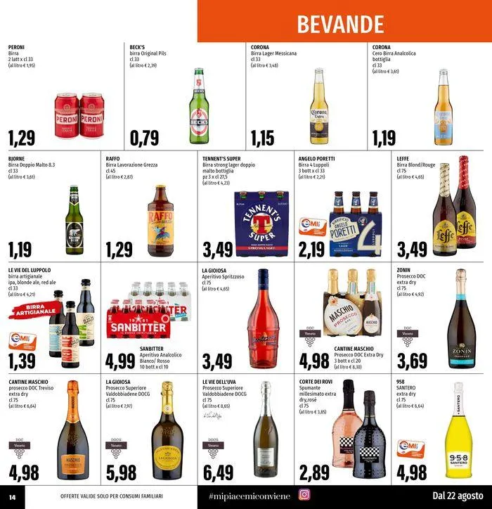 OFFERTISSIME da 22 agosto a 4 settembre di 2024 - Pagina del volantino 14