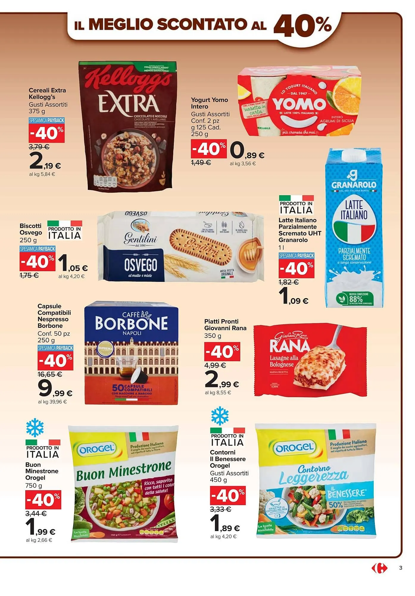 Volantino Carrefour Market da 26 settembre a 9 ottobre di 2025 - Pagina del volantino 3