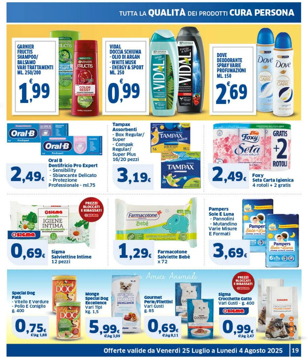 Sigma - Roma Volantino attuale da 25 luglio a 4 agosto di 2025 - Pagina del volantino 19