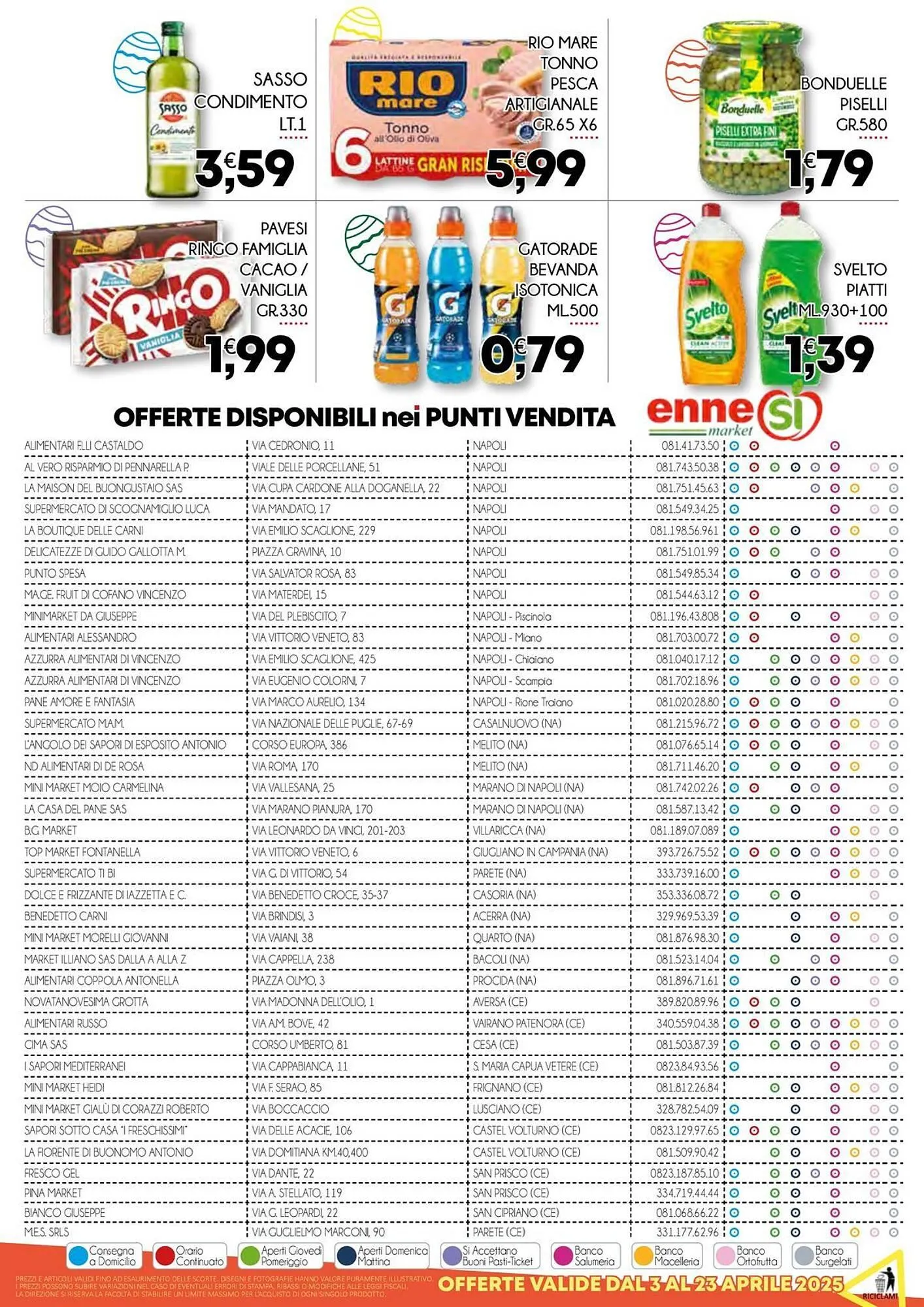 Volantino Enne Market da 3 aprile a 23 aprile di 2025 - Pagina del volantino 8