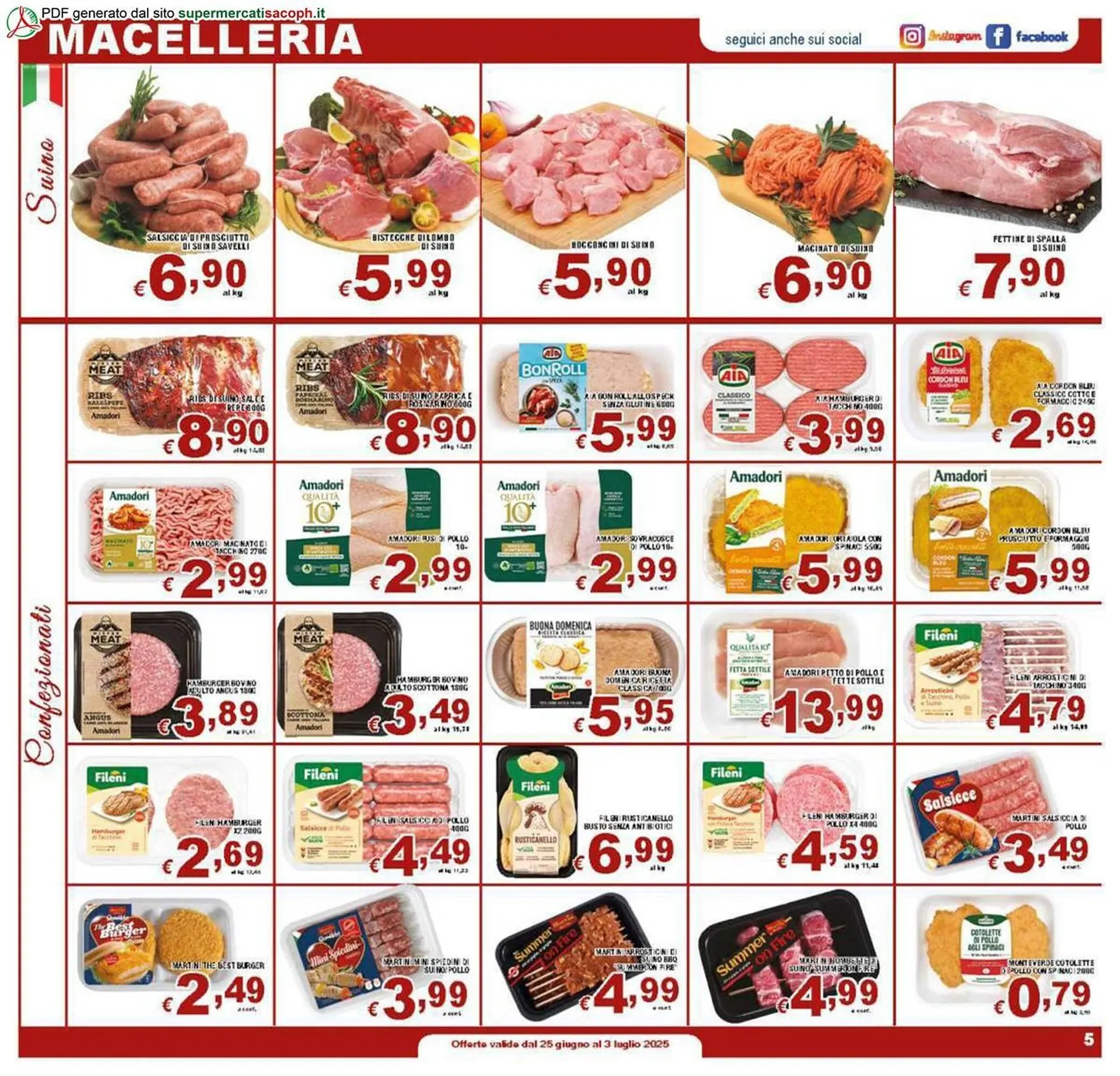 Volantino Sacoph da 25 giugno a 3 luglio di 2025 - Pagina del volantino 5