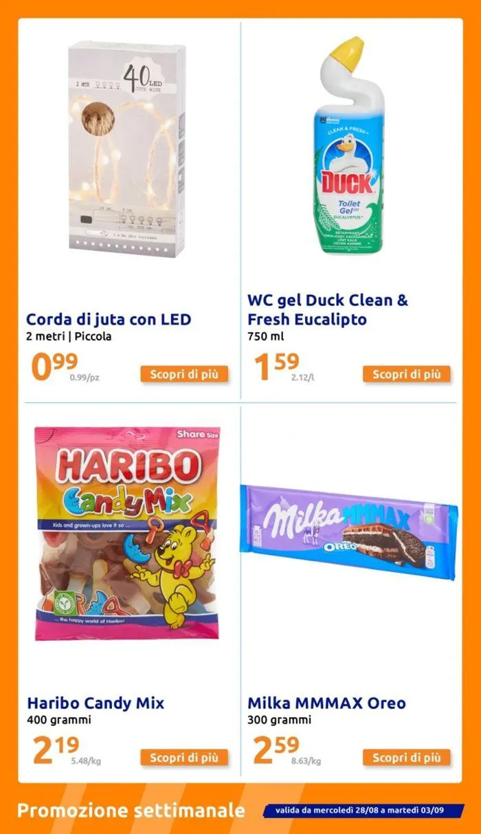 Piccoli prezzi grandi sorrisi da 1 settembre a 30 settembre di 2024 - Pagina del volantino 19