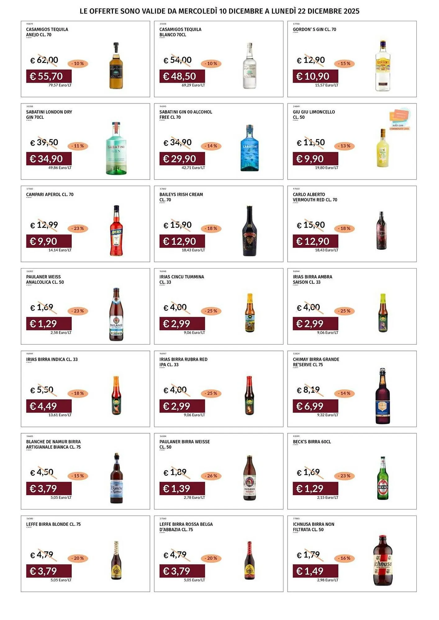 Volantino Prezzemolo e Vitale da 11 dicembre a 22 dicembre di 2025 - Pagina del volantino 45