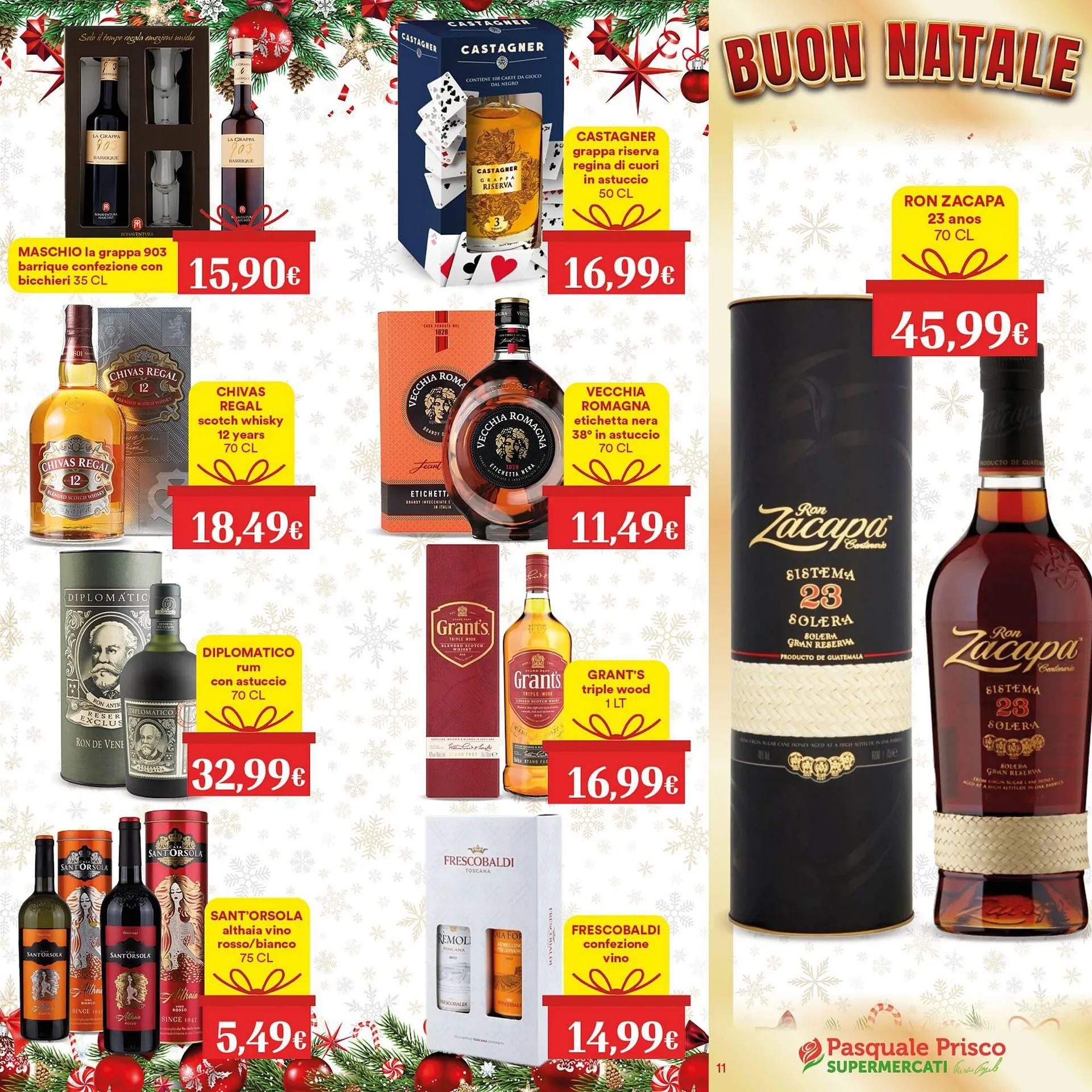 Volantino Supermercati Pasquale Prisco da 15 dicembre a 28 dicembre di 2025 - Pagina del volantino 11