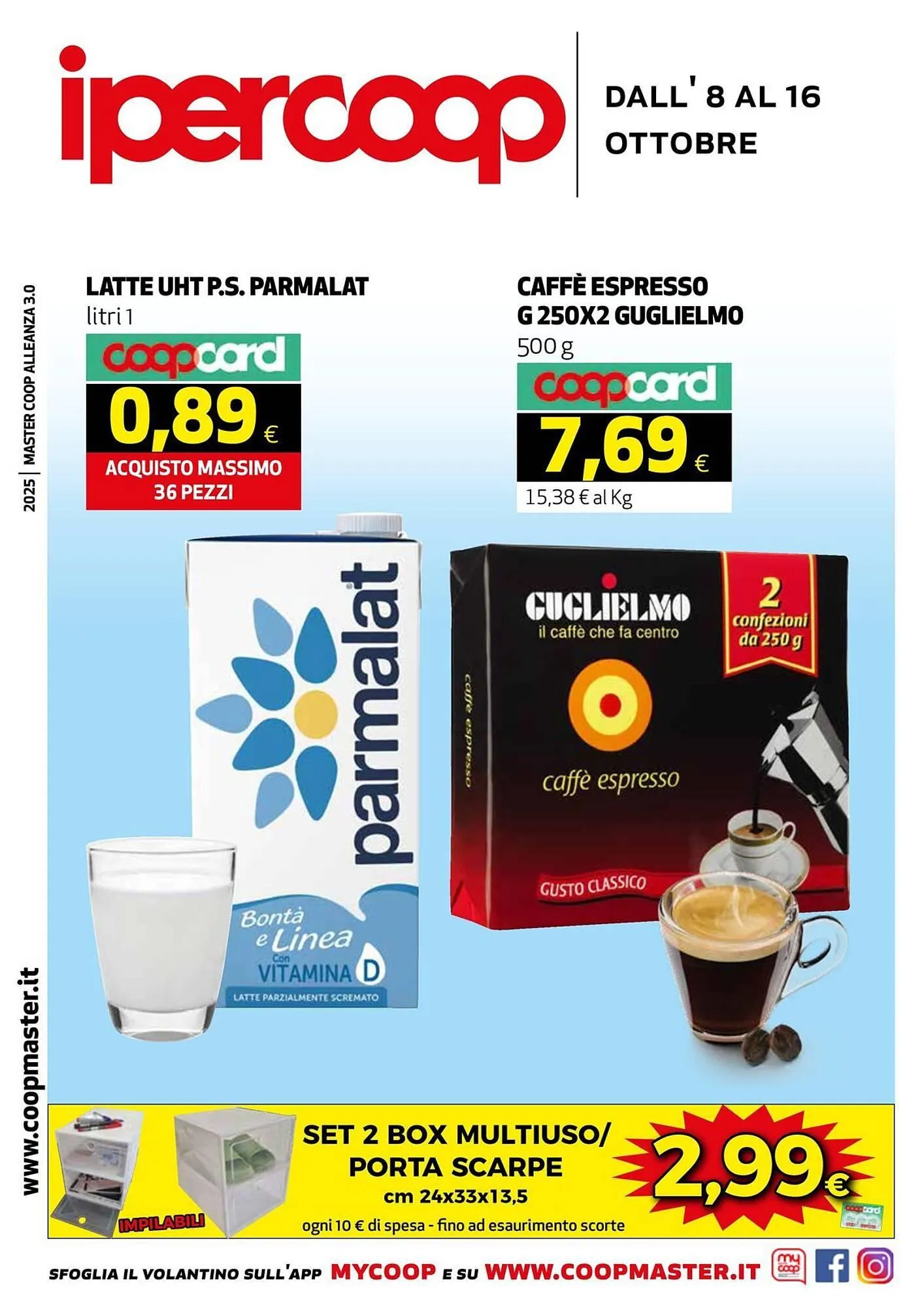 Volantino Ipercoop da 8 ottobre a 16 ottobre di 2025 - Pagina del volantino 1
