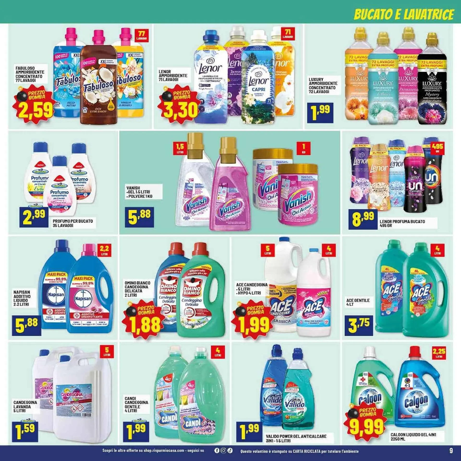 Volantino Risparmio Casa da 26 marzo a 11 aprile di 2026 - Pagina del volantino 9