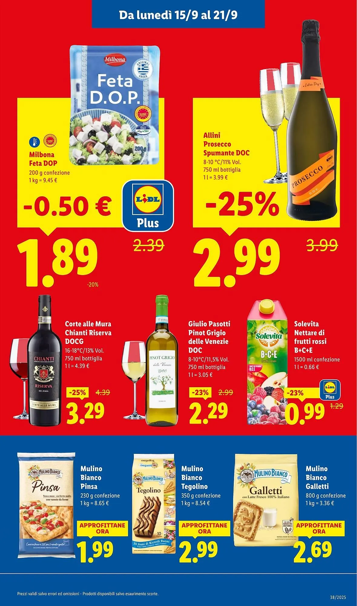Volantino Lidl da 15 settembre a 21 settembre di 2025 - Pagina del volantino 17