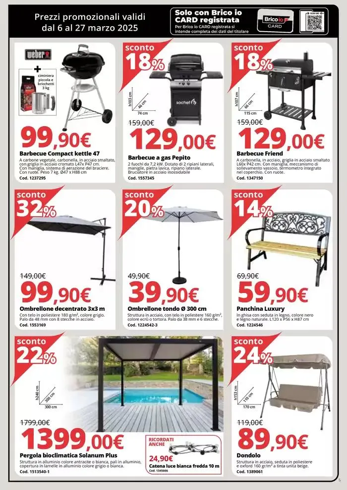 Per chi richiede fattura -10% su tutta la spesa da 6 marzo a 27 marzo di 2025 - Pagina del volantino 5