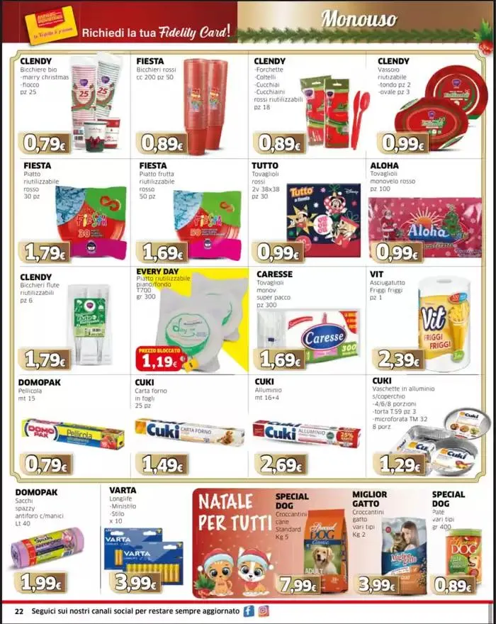 Il Natale insieme a noi da 17 dicembre a 26 dicembre di 2024 - Pagina del volantino 22