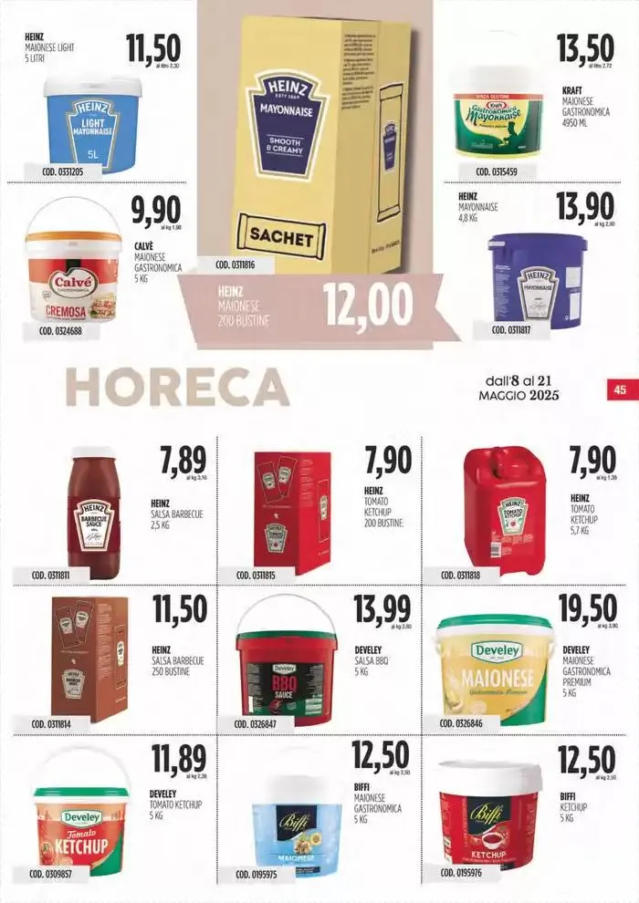 Offerte Carico Cash & Carry da 8 maggio a 21 maggio di 2025 - Pagina del volantino 45