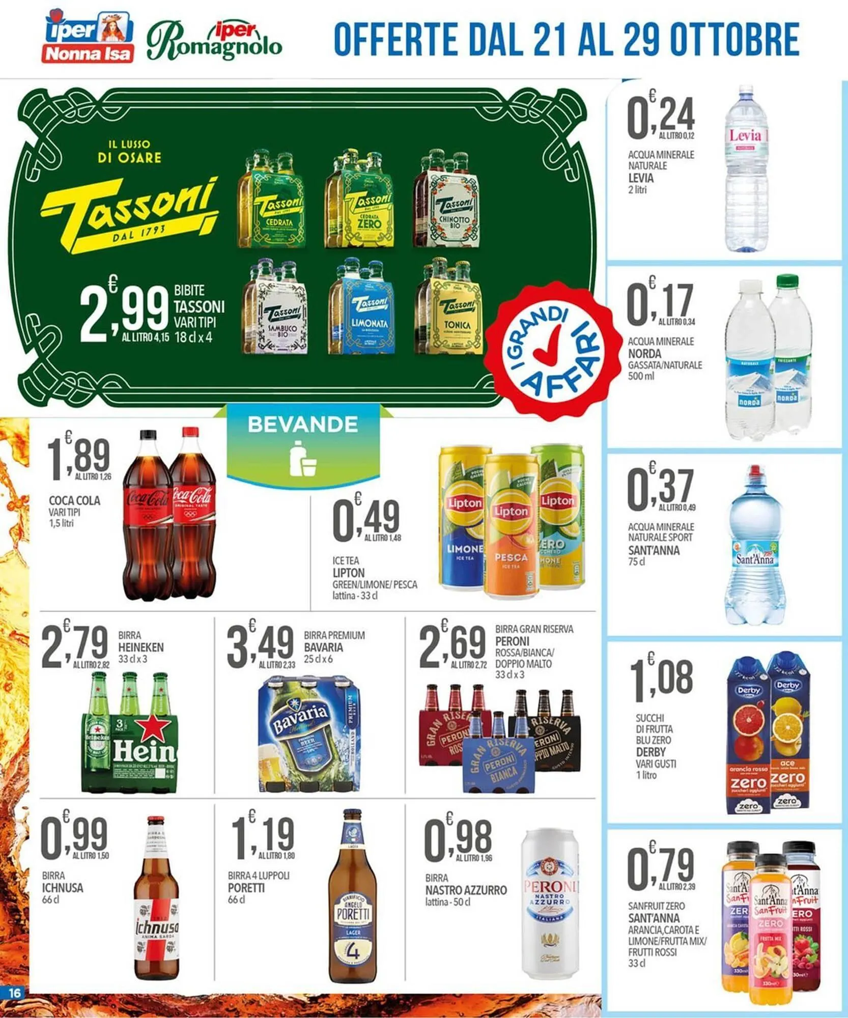 Volantino Iper Nonna Isa da 21 ottobre a 29 ottobre di 2025 - Pagina del volantino 16