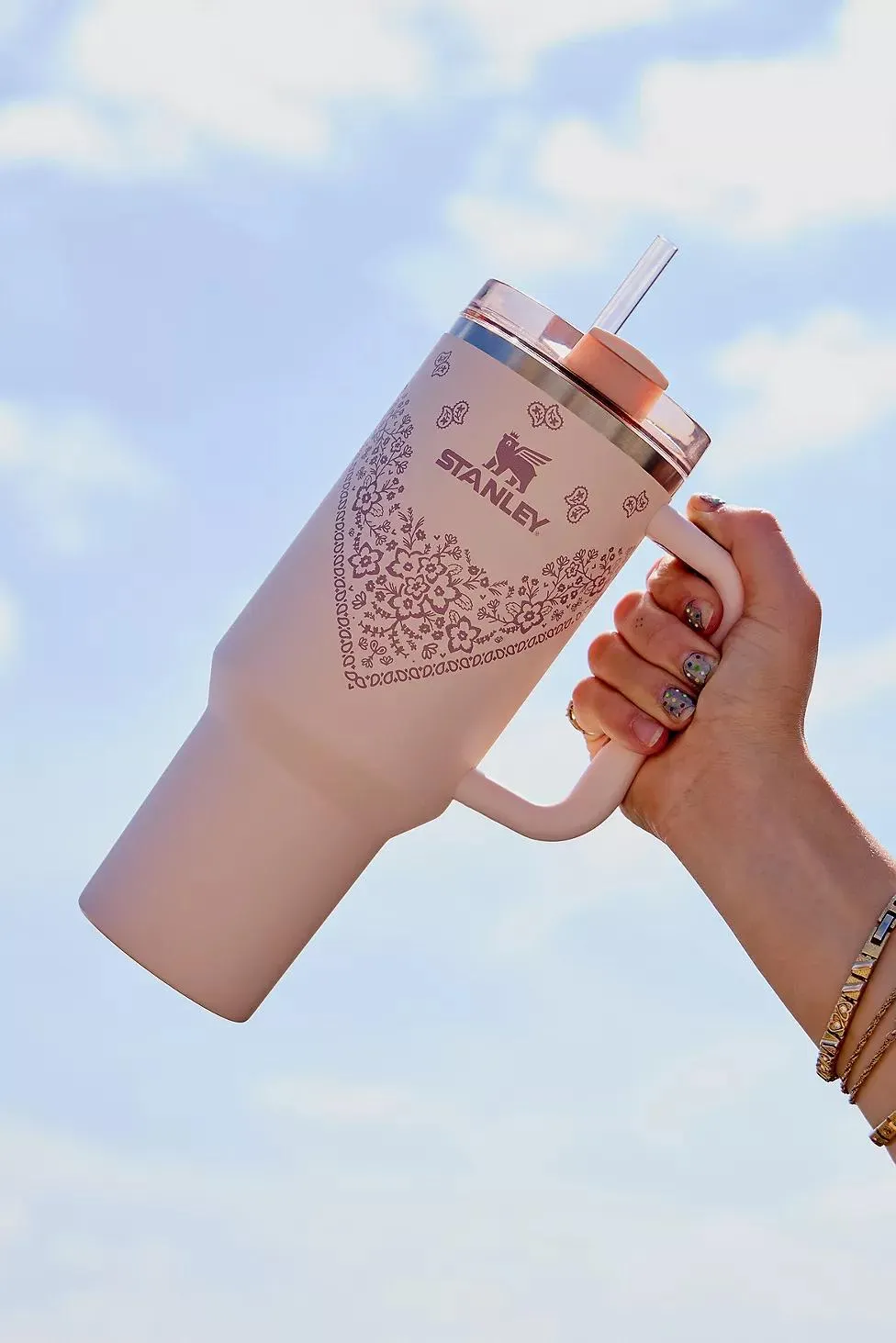 Stanley Borraccia Conchiglia Floreale Quencher H2.0 Flowstate 1.2L / 40oz