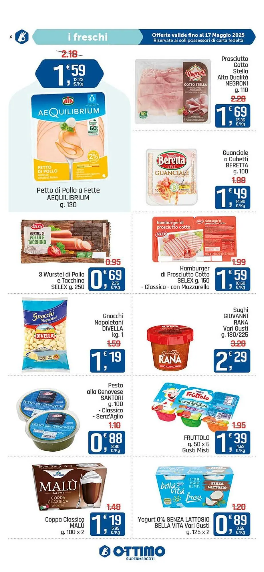 Volantino Ottimo Market da 6 maggio a 17 maggio di 2026 - Pagina del volantino 6