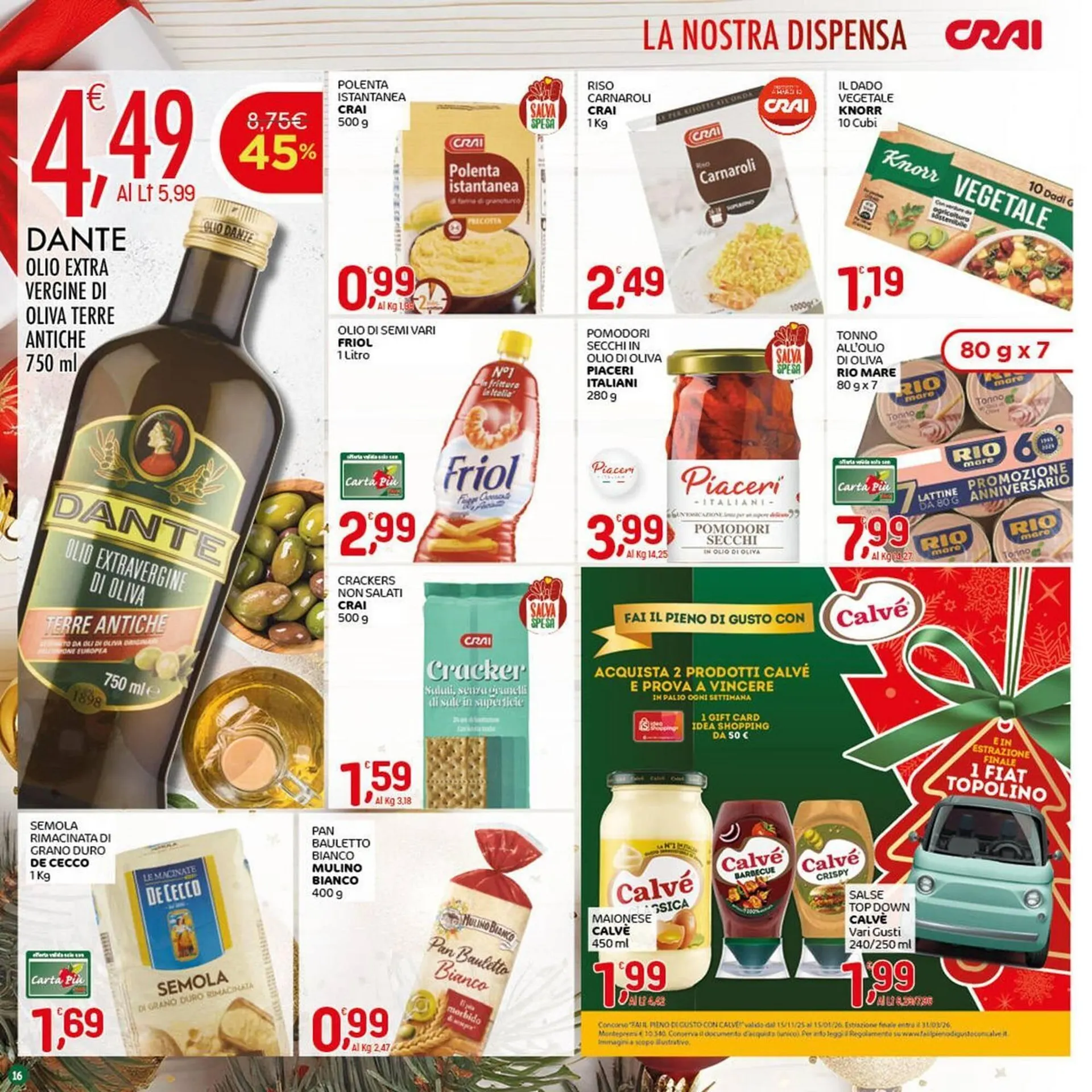 Volantino Crai da 18 dicembre a 31 dicembre di 2025 - Pagina del volantino 16