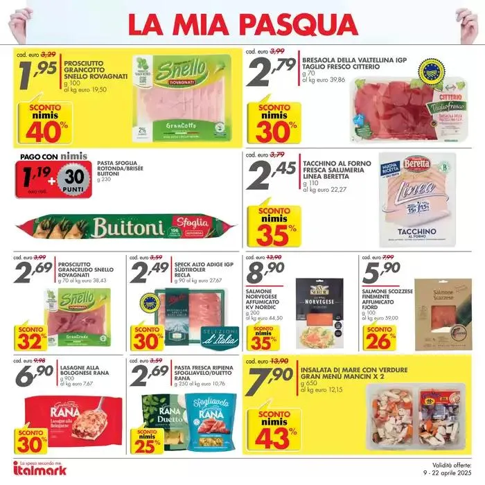 La mia Pasqua da 9 aprile a 22 aprile di 2025 - Pagina del volantino 10