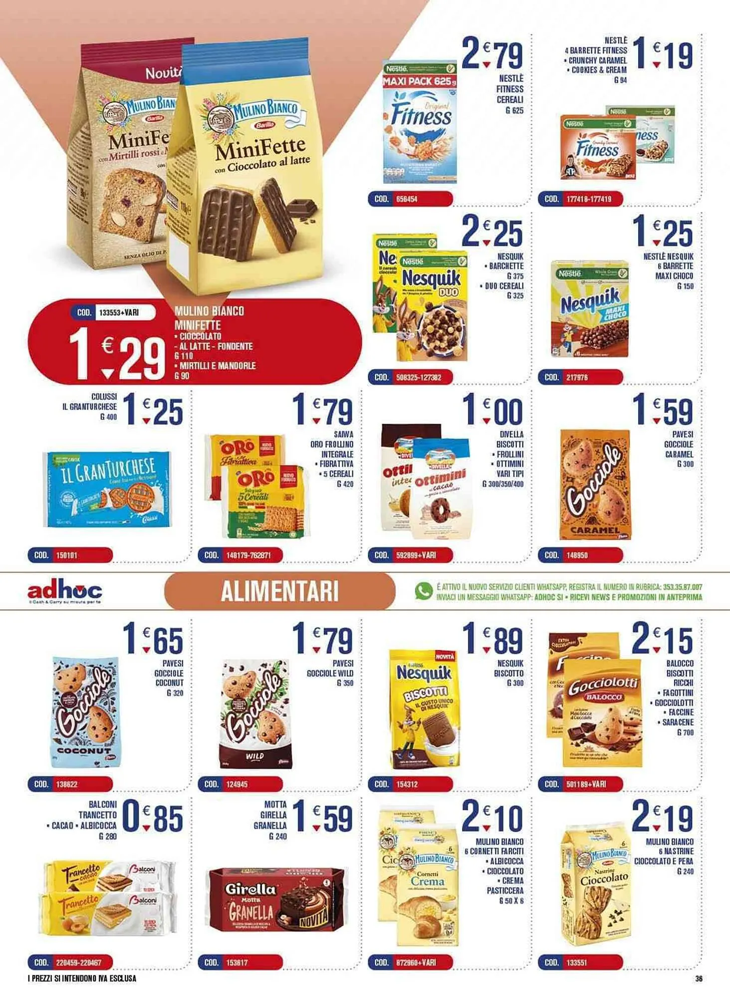 Volantino Adhoc da 27 dicembre a 7 gennaio di 2024 - Pagina del volantino 36